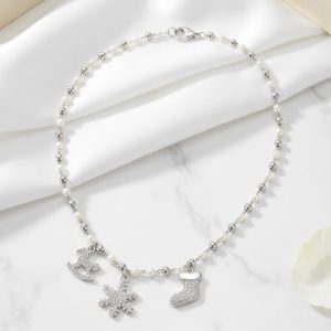 Collana Ghiaccio e Perle